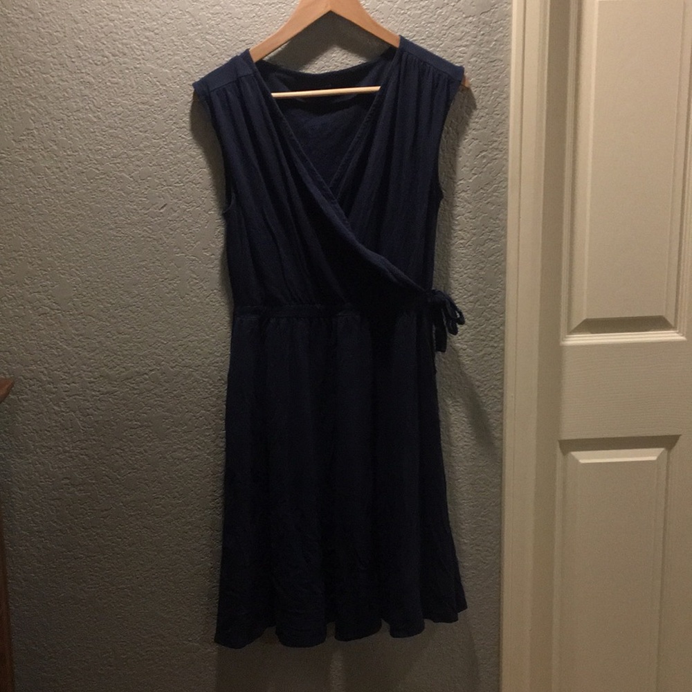 Garnet Hill Size Small Faux Wrap Dress